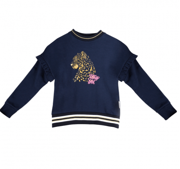 Trui Donkerblauw Panter