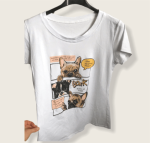 T Shirt Franse Bulldog